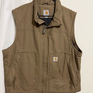Carhartt Tan Vest with Logo